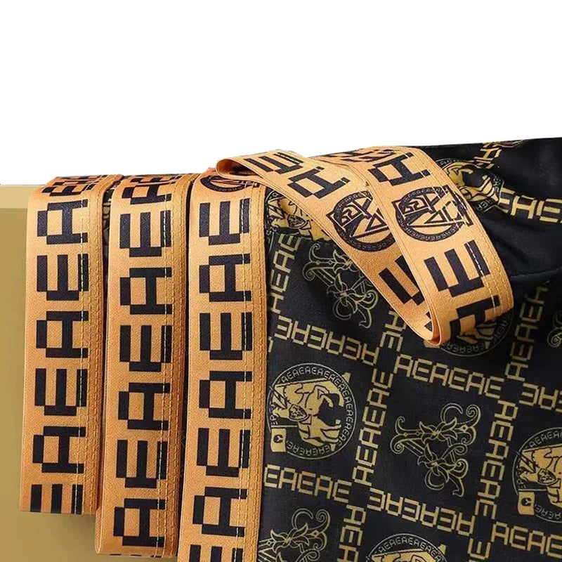 4 pièces/ensemble sous-vêtements pour hommes Boxer Sexy antibactérien respirant imprimé hommes Boxer Shorts nouveau Style garçons mince coin plat culotte