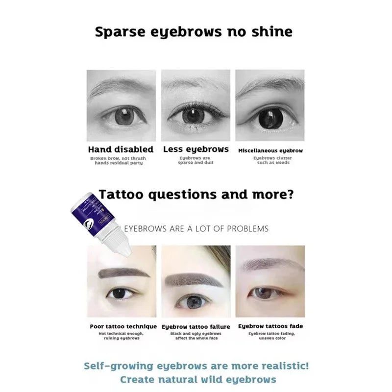 Sérum de croissance des sourcils, follicules nourrissantes, rehausseur de cils épais, Extension liquide de Nutrition, allongement intensif, 2024