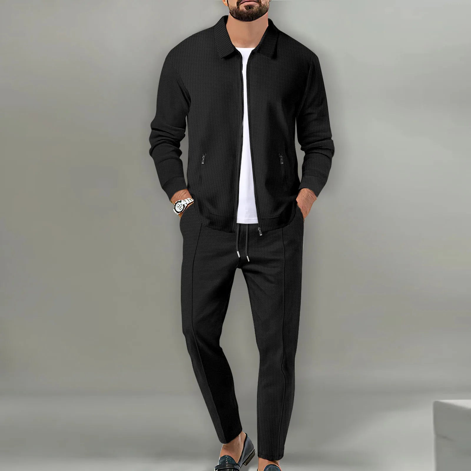 Ensemble blazer décontracté pour hommes