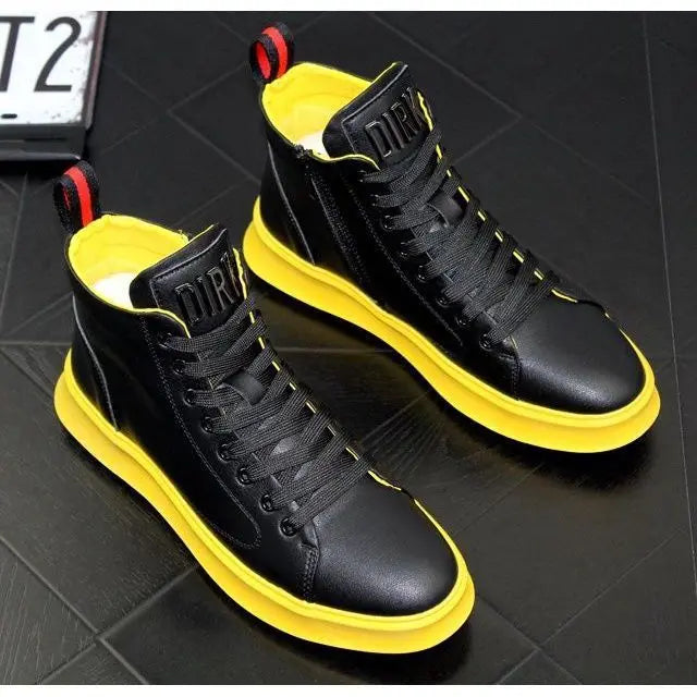 *Bottes Montantes Homme 2025 – Style Urbain, Hauteur +, Confort Premium*
