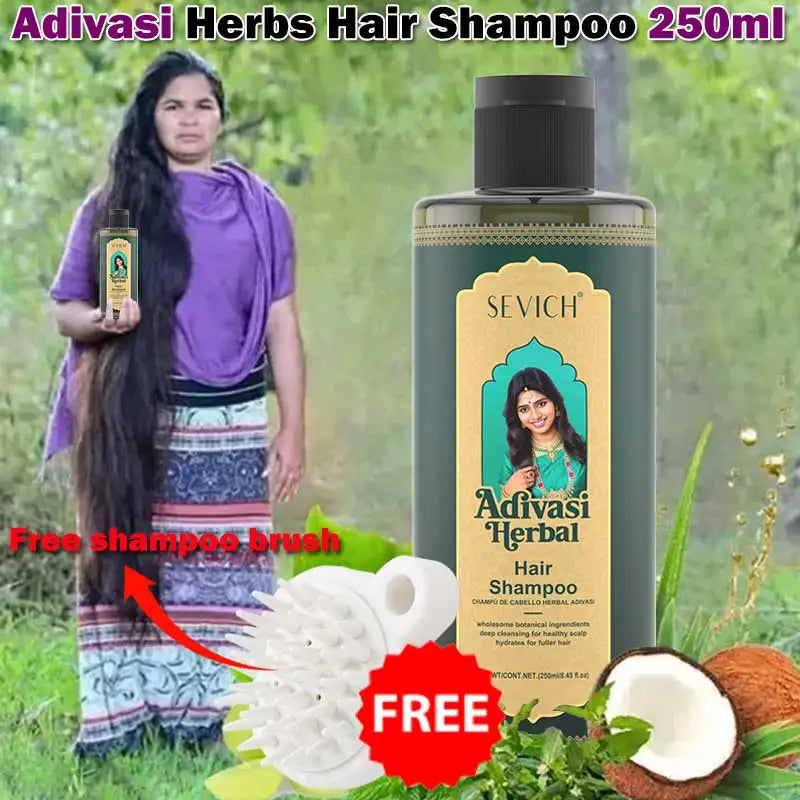 Shampoing pour cheveux, 250ml, pour une croissance rapide des cheveux, soins capillaires à base de plantes, huile de gingembre, réparation des cheveux endommagés, traitement nourrissant