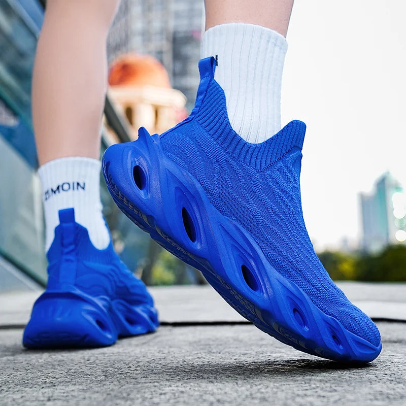 Hommes chaussures baskets mâle tenis chaussures de luxe hommes chaussures décontractées formateur course respirant chaussures mode mocassins chaussures de course pour moi