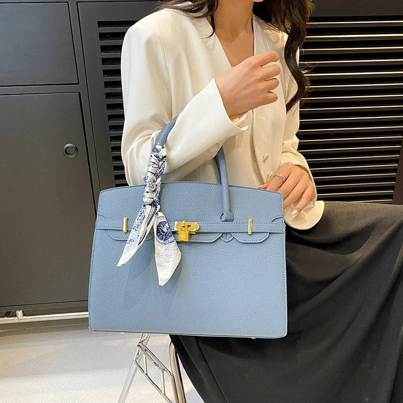 Sac messager élégant pour dames, sac à main en cuir résistant à l'eau avec plusieurs poches, sac à bandoulière populaire