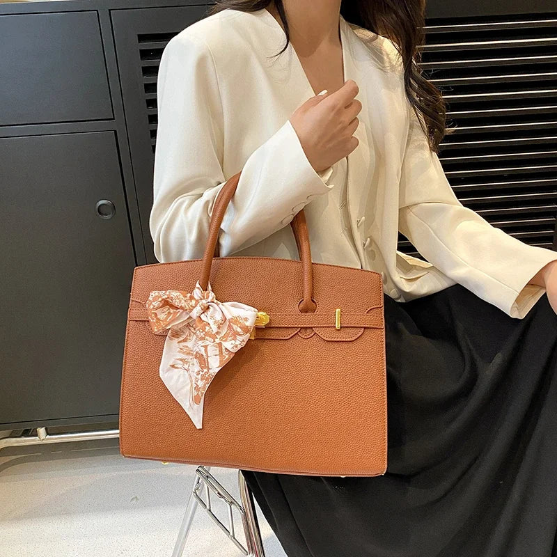 Sac messager élégant pour dames, sac à main en cuir résistant à l'eau avec plusieurs poches, sac à bandoulière populaire