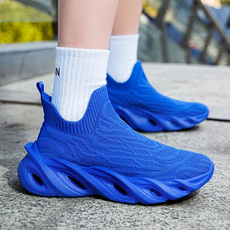 Hommes chaussures baskets mâle tenis chaussures de luxe hommes chaussures décontractées formateur course respirant chaussures mode mocassins chaussures de course pour moi