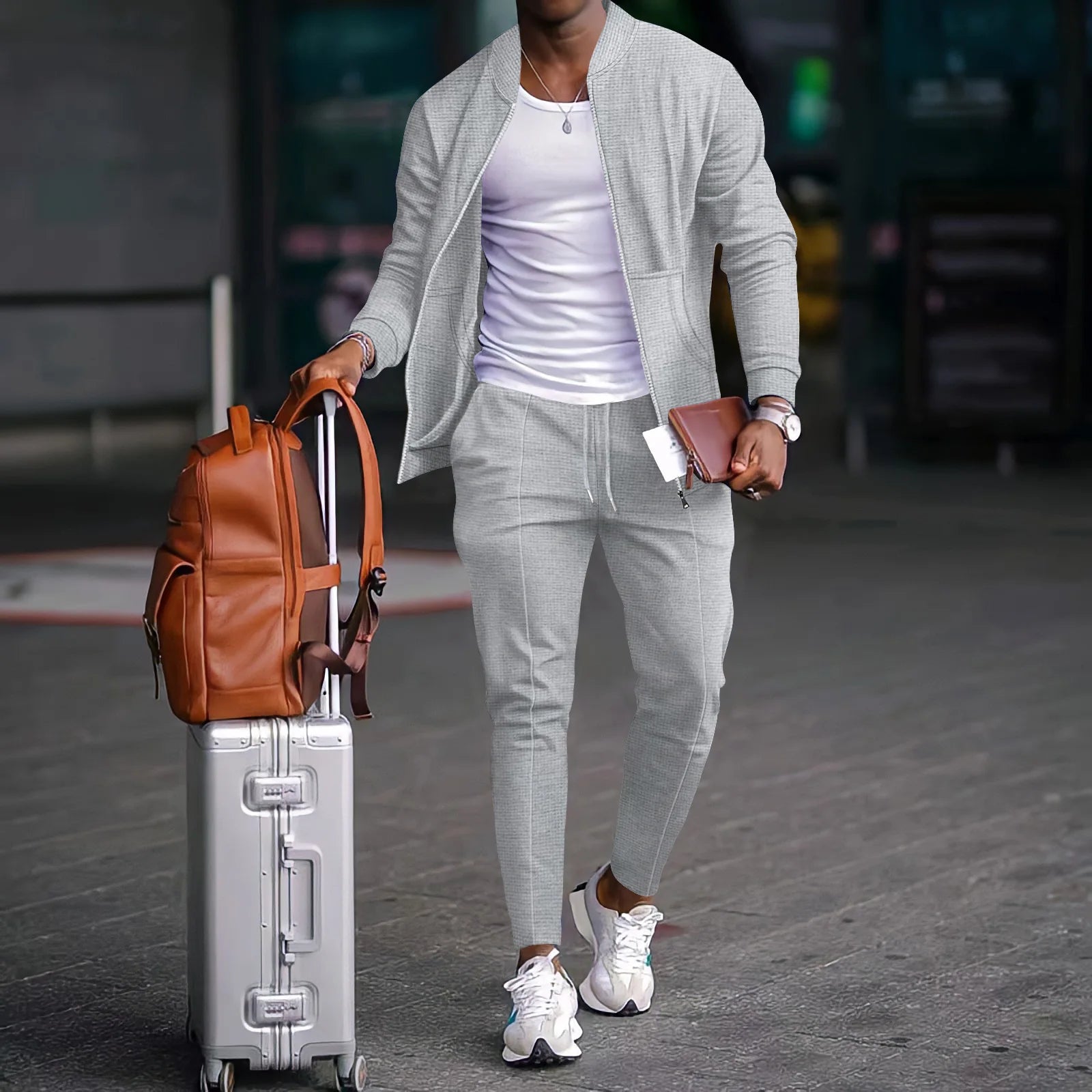 Ensemble blazer décontracté pour hommes
