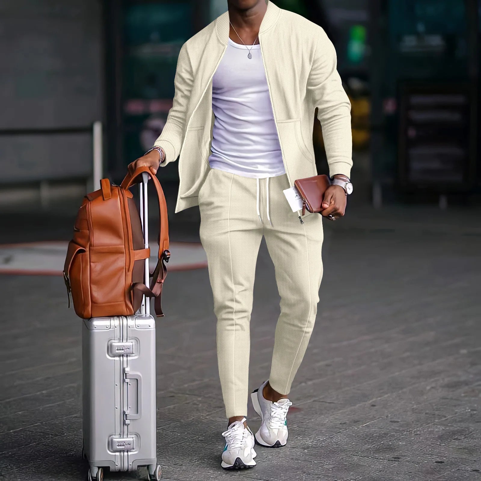 Ensemble blazer décontracté pour hommes