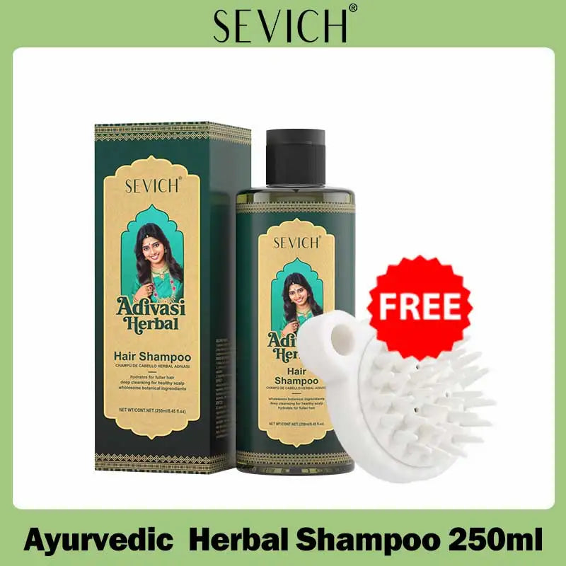 Shampoing pour cheveux, 250ml, pour une croissance rapide des cheveux, soins capillaires à base de plantes, huile de gingembre, réparation des cheveux endommagés, traitement nourrissant