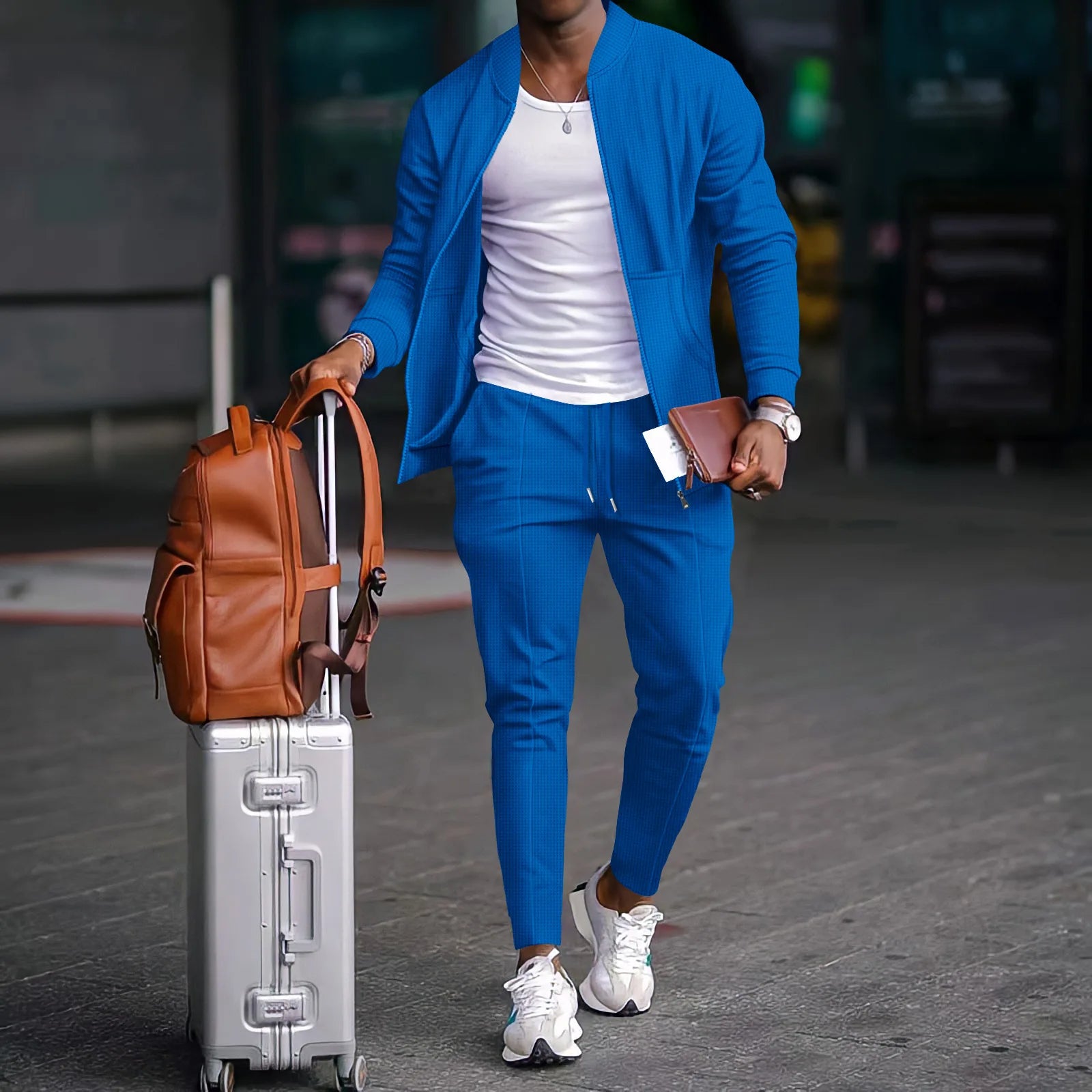 Ensemble blazer décontracté pour hommes