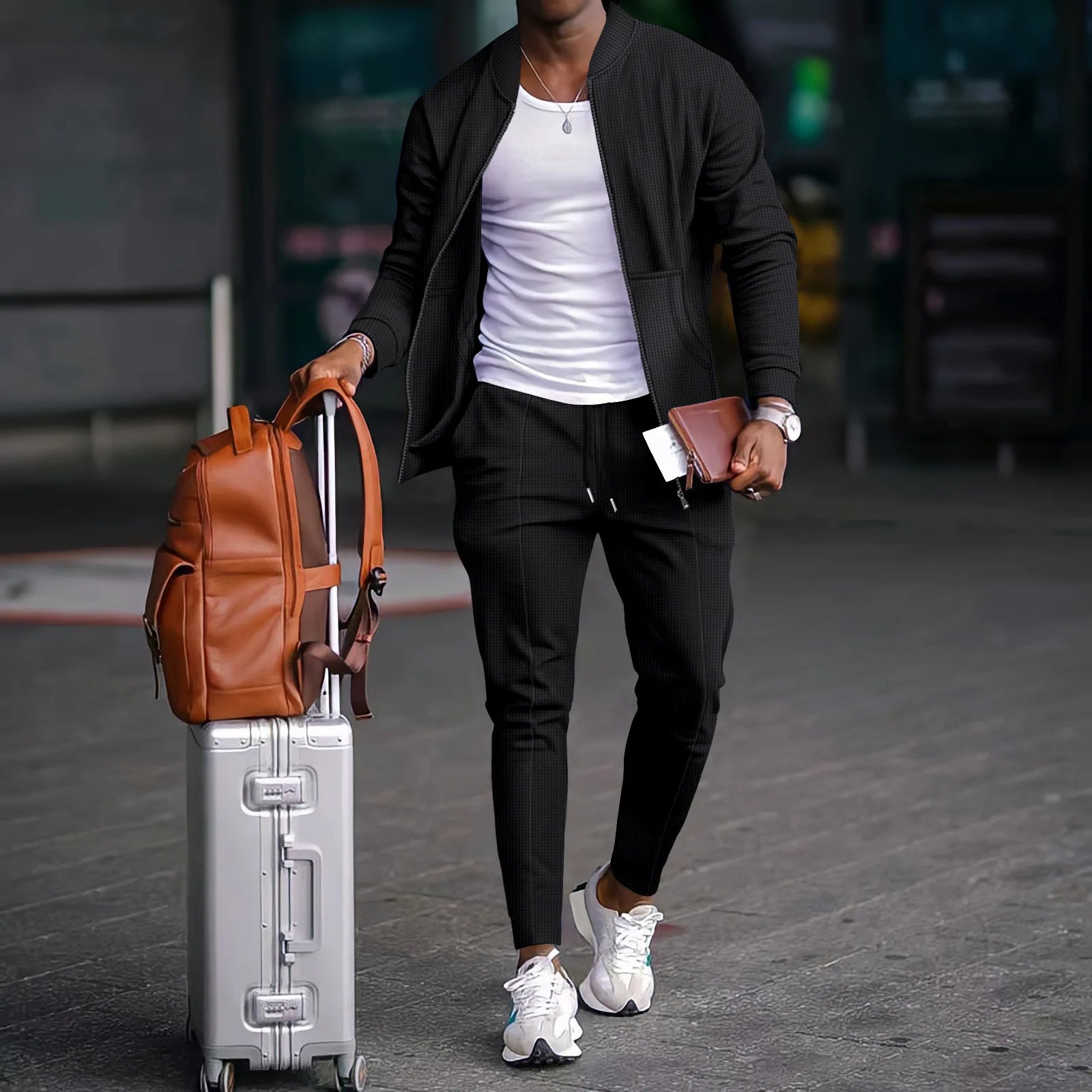Ensemble blazer décontracté pour hommes