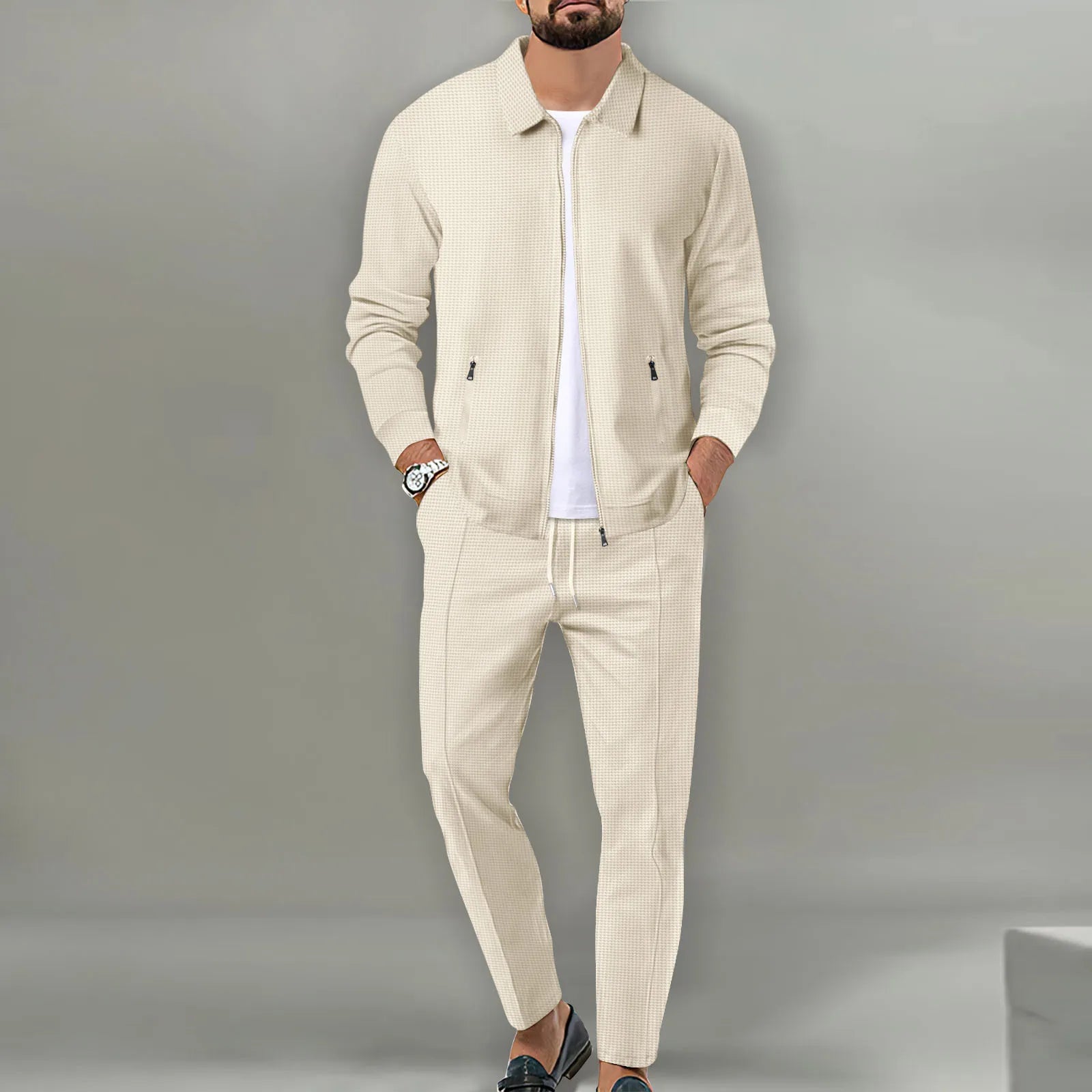 Ensemble blazer décontracté pour hommes