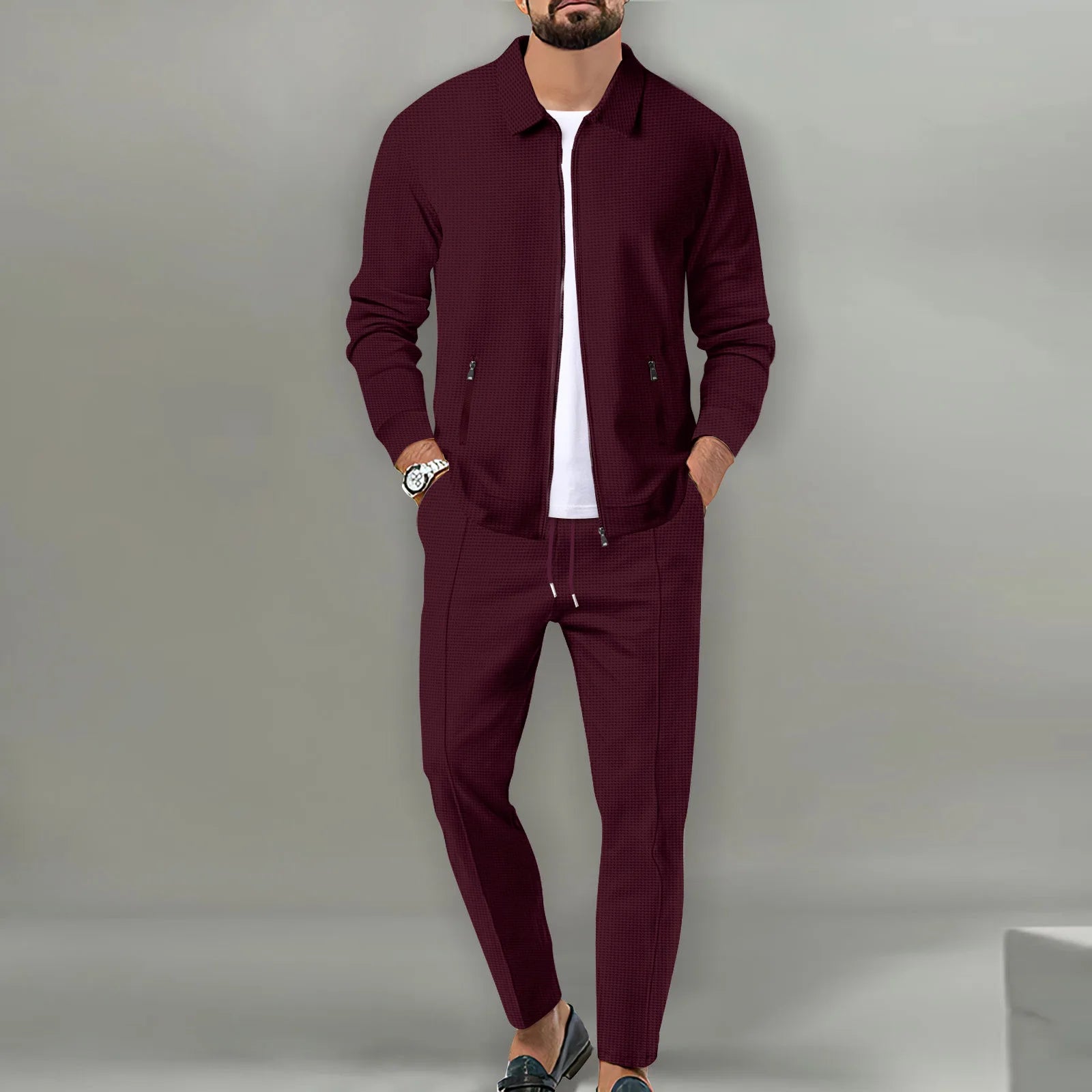 Ensemble blazer décontracté pour hommes