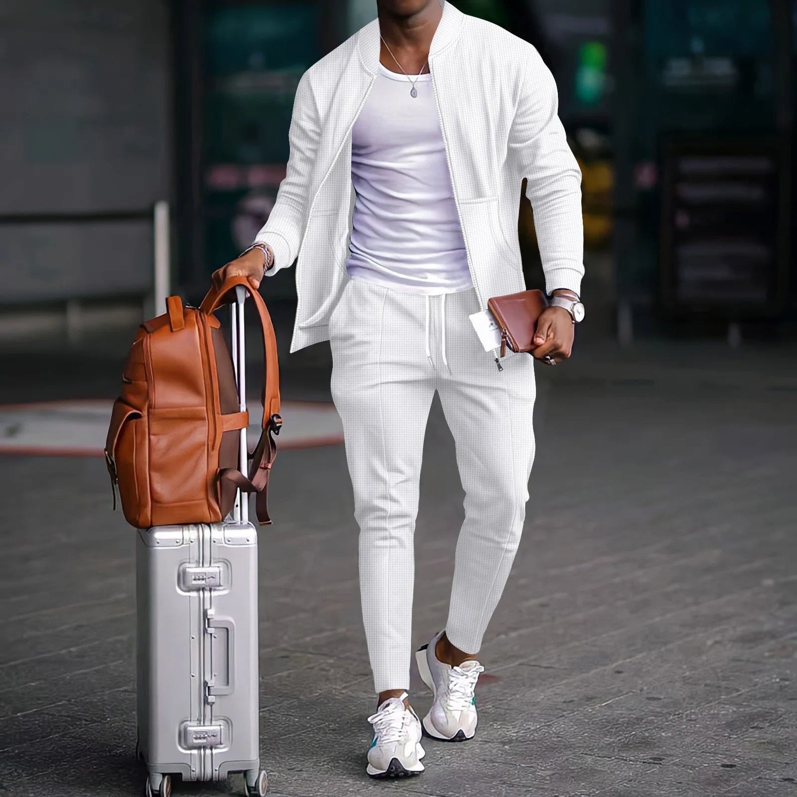 Ensemble blazer décontracté pour hommes