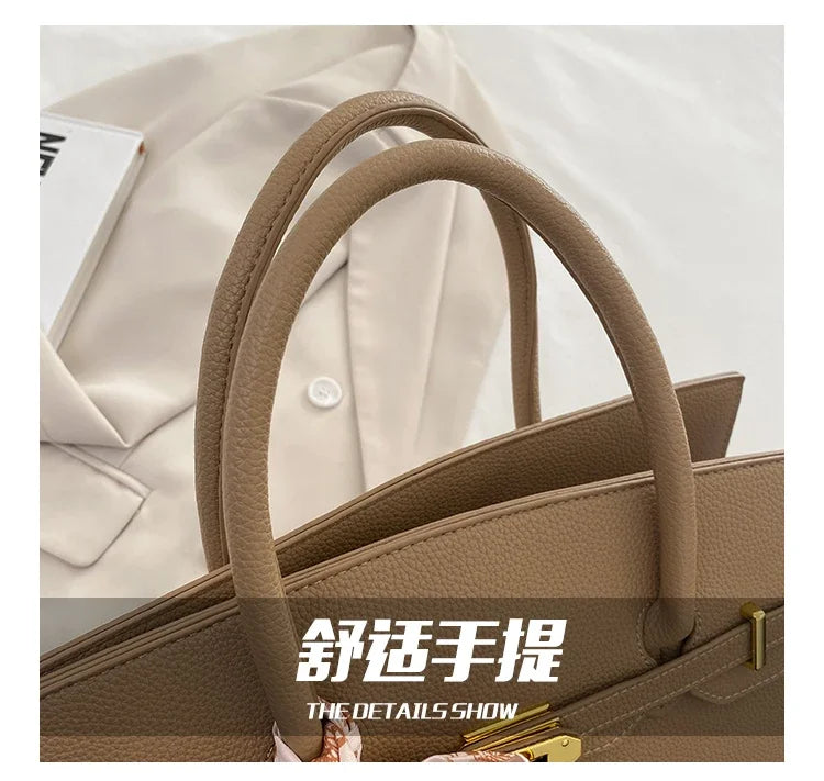 Sac messager élégant pour dames, sac à main en cuir résistant à l'eau avec plusieurs poches, sac à bandoulière populaire