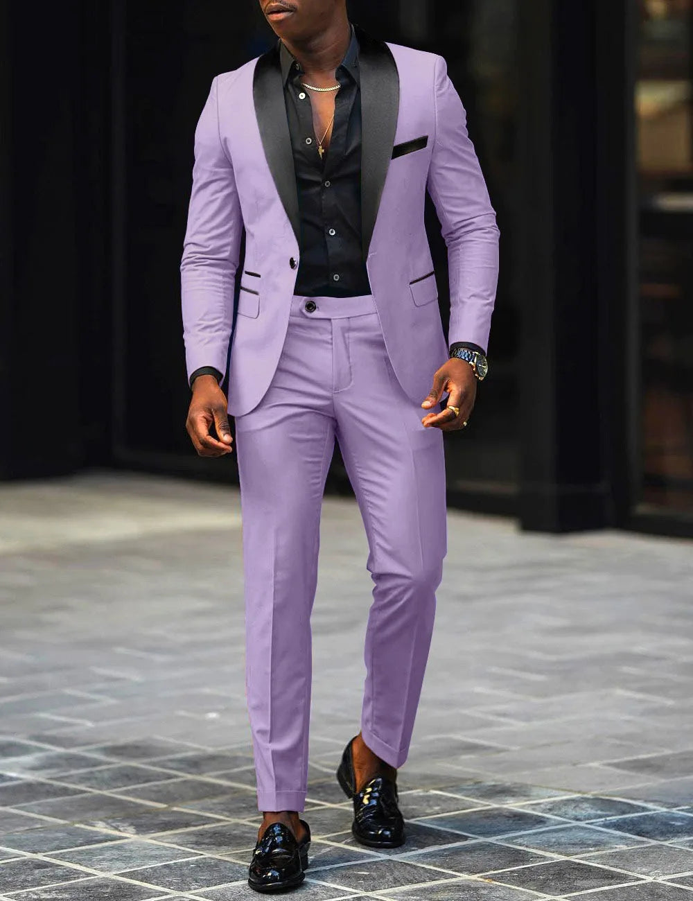 Veste et pantalon décontractés à deux pièces pour hommes, veste slim, confortable et respirante, fendue sur le côté, bouton unique, nouvelle mode d'affaires